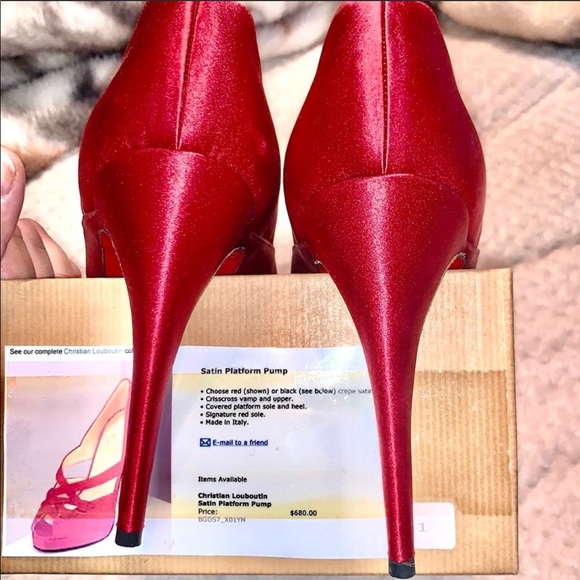 Red Louboutins - Picture 4 of 5